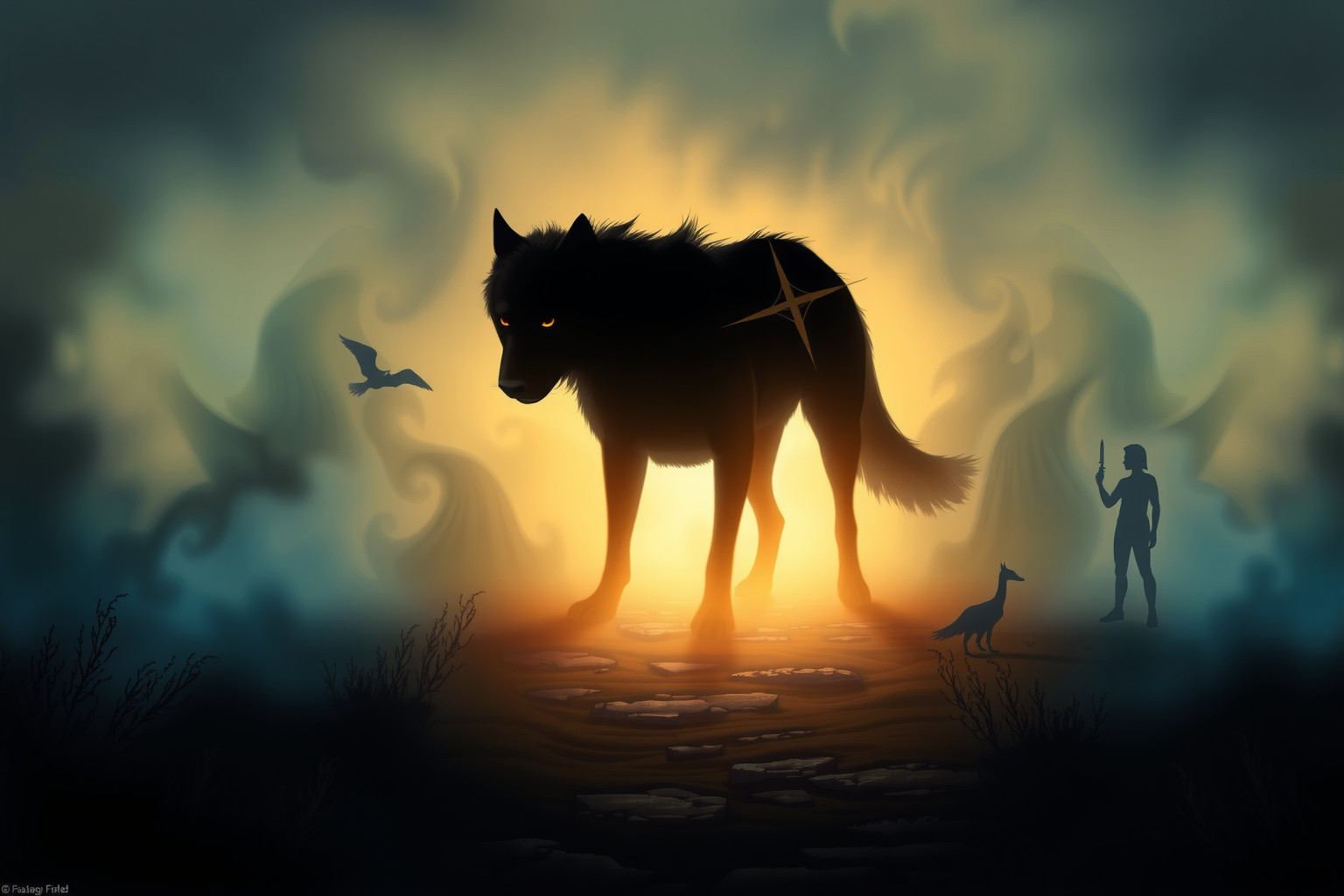 Sognare un cane arrabbiato ostacola la tua strada: paura interiore.