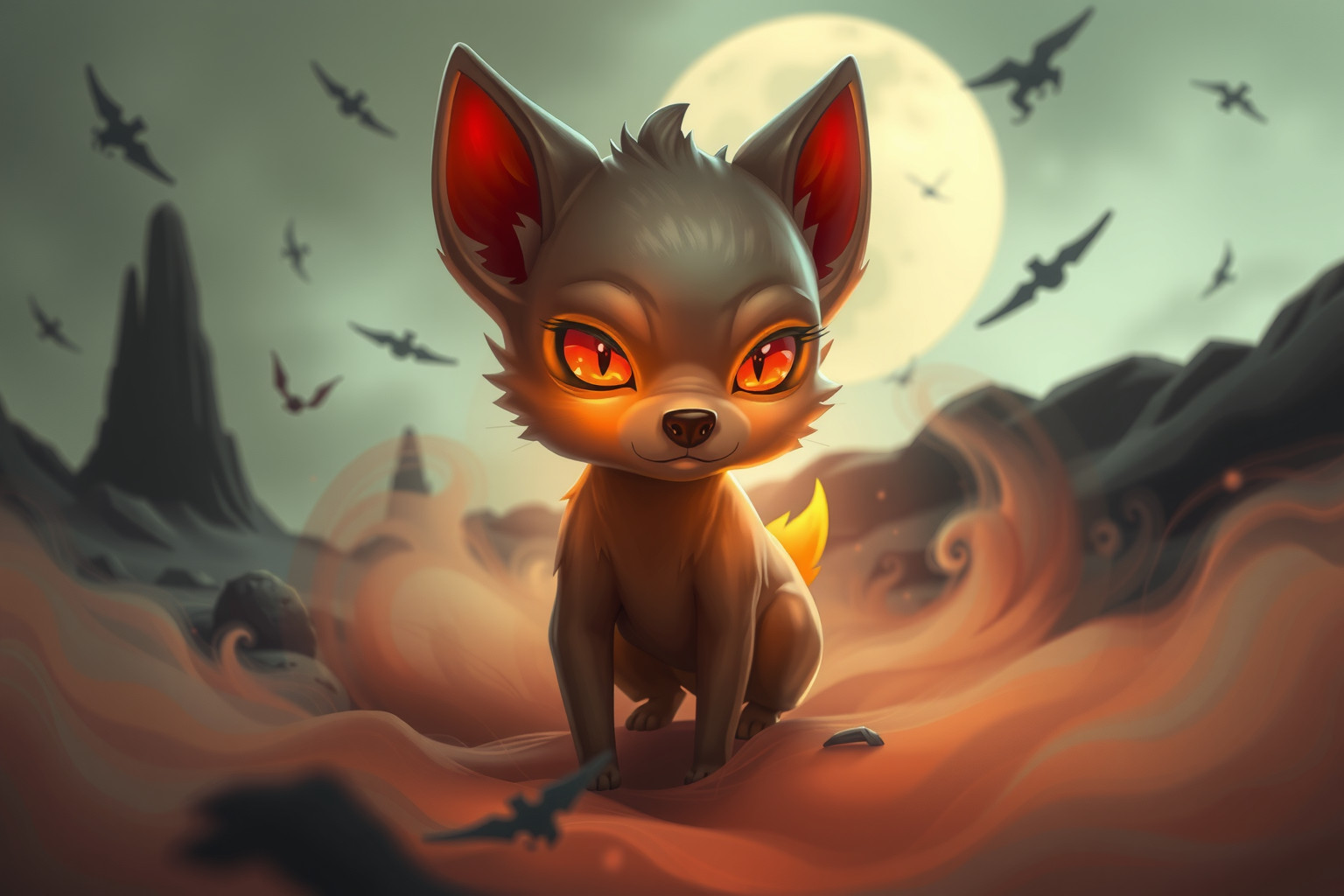 Sognare un cane arrabbiato piccolo indica tensioni interne nascoste.