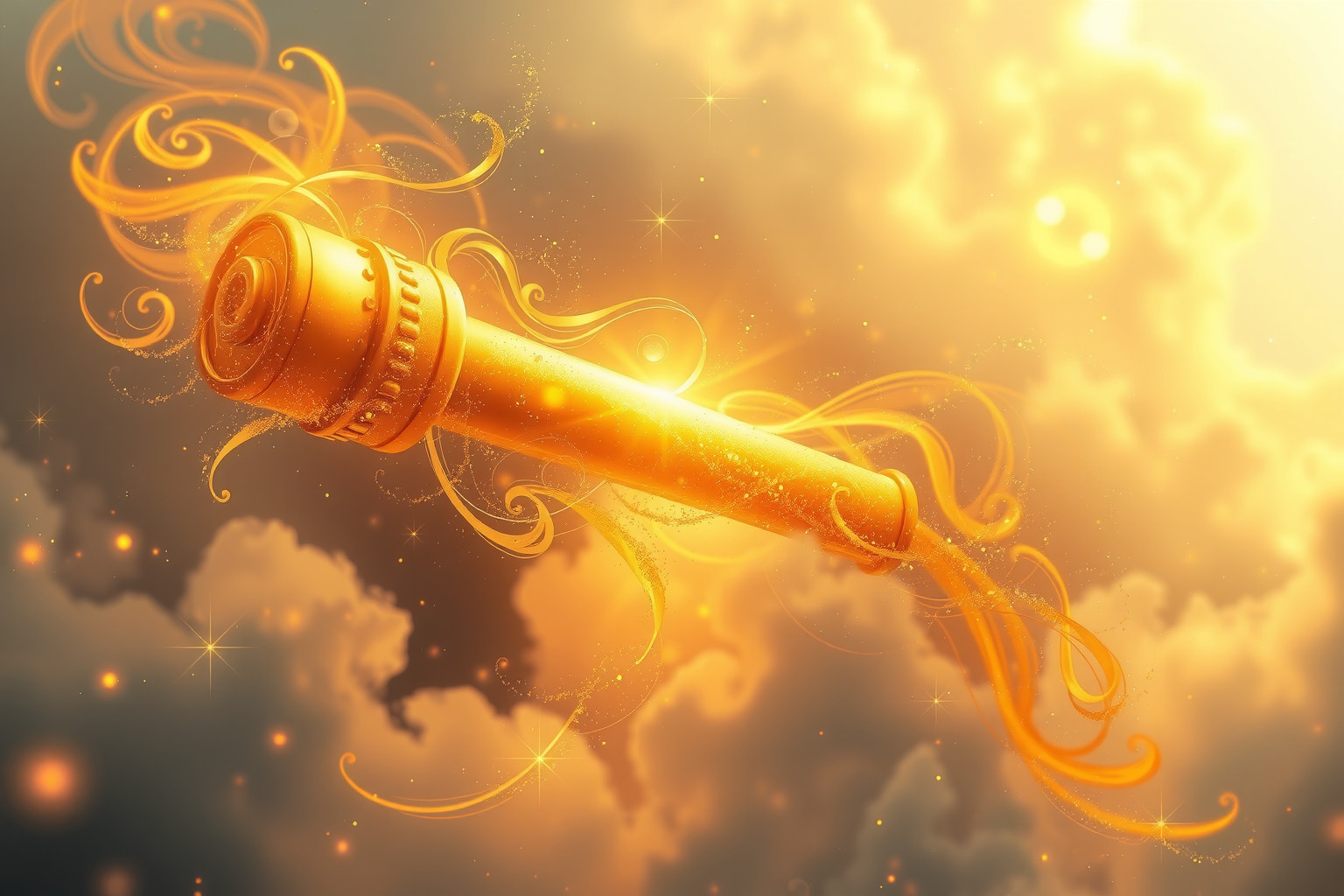 Sognare un cannone dorato simboleggia potere e successo imminente.