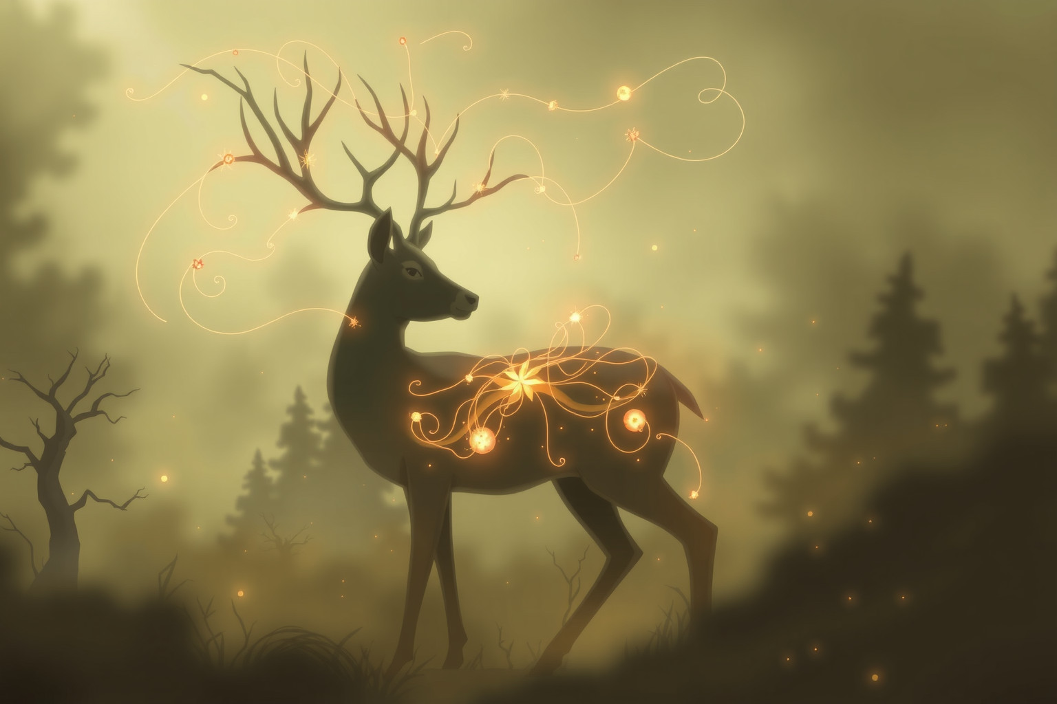 Sognare un cerbiatto ferito simboleggia fragilità emotiva nascosta.