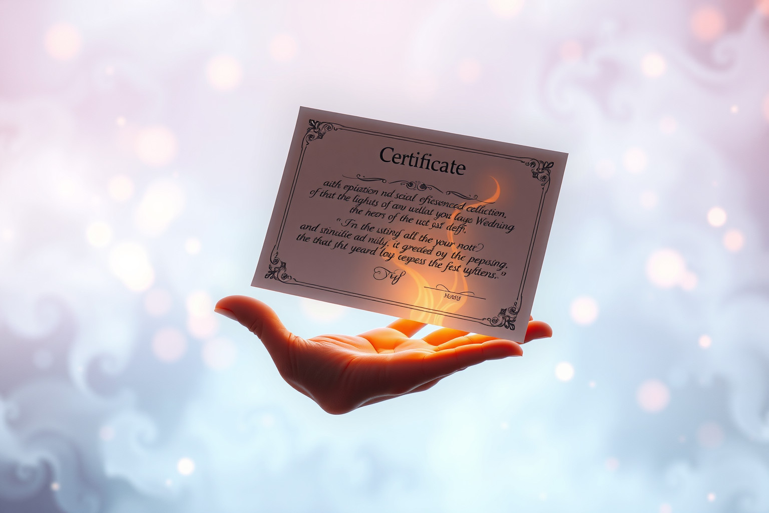 Sognare certificati in lingua sconosciuta simboleggia cambiamenti misteriosi imminenti.