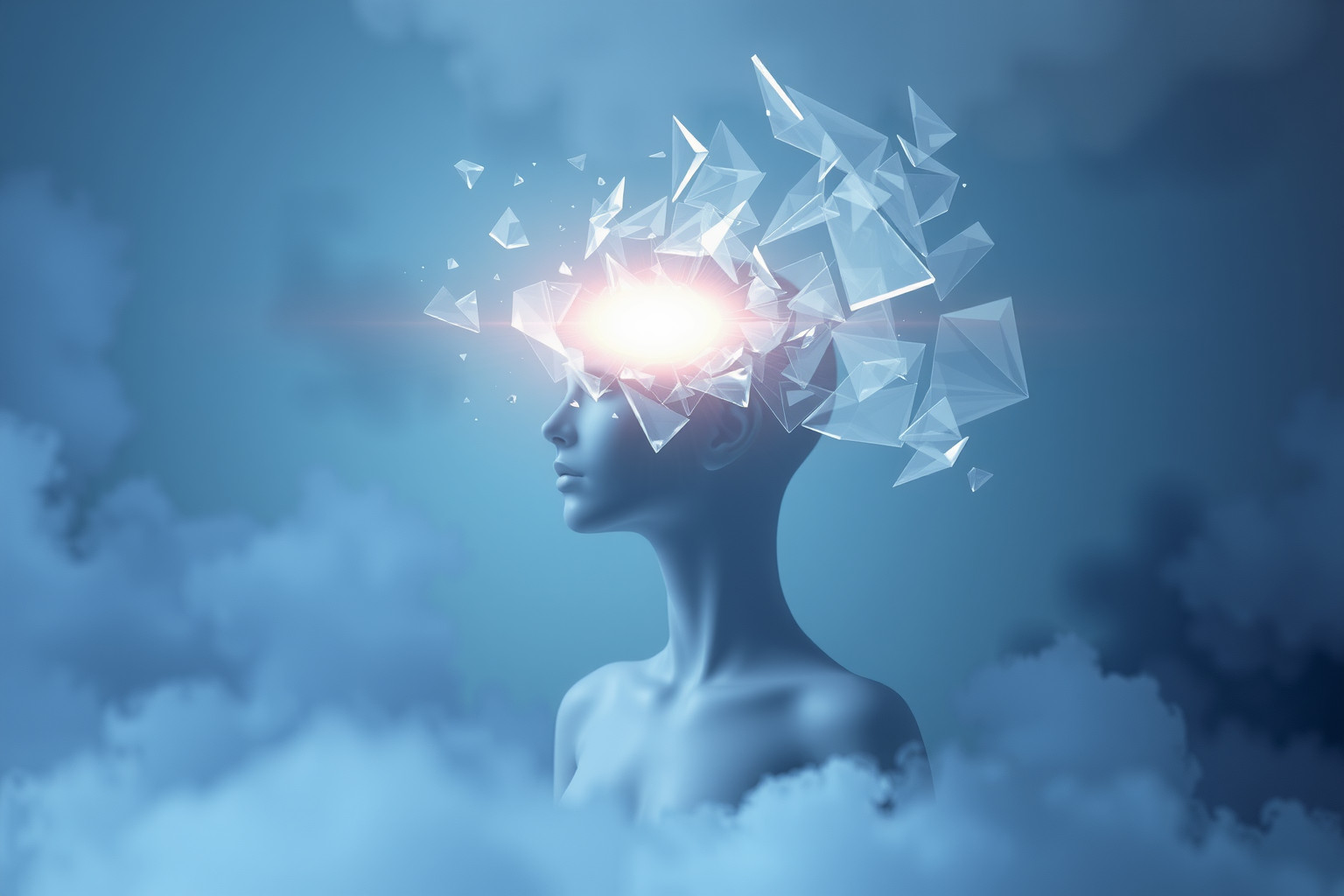 Sognare un colpo alla testa riflette shock emotivi inattesi e trasformazioni.