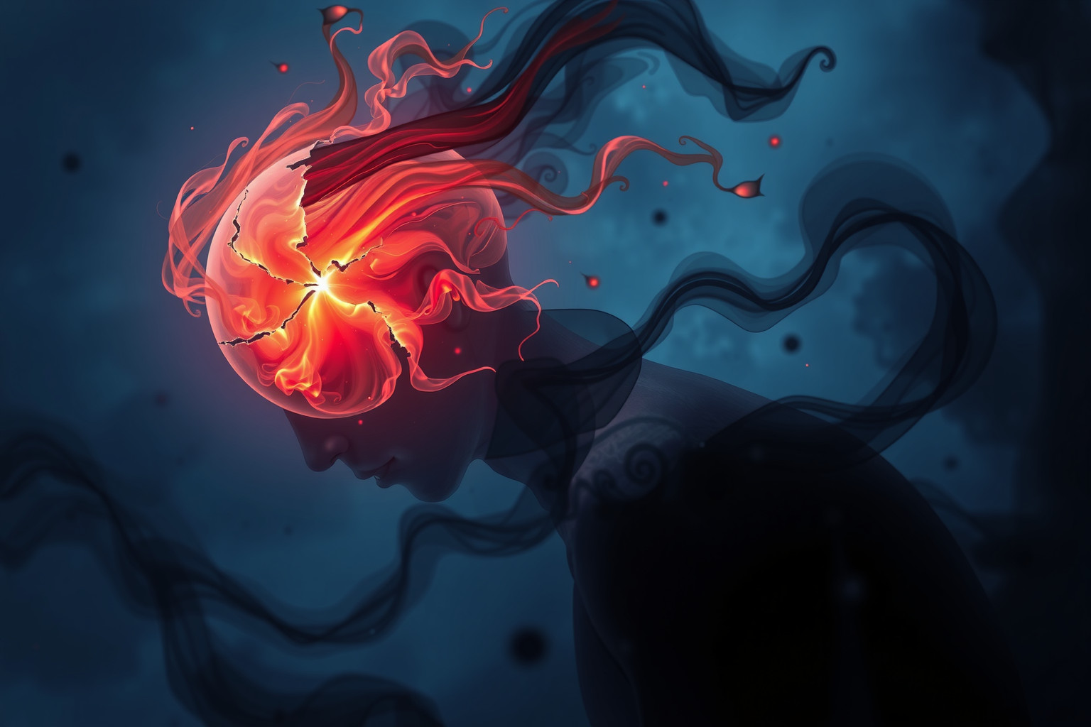 Sognare un colpo alla testa spesso riflette rabbia repressa profonda.