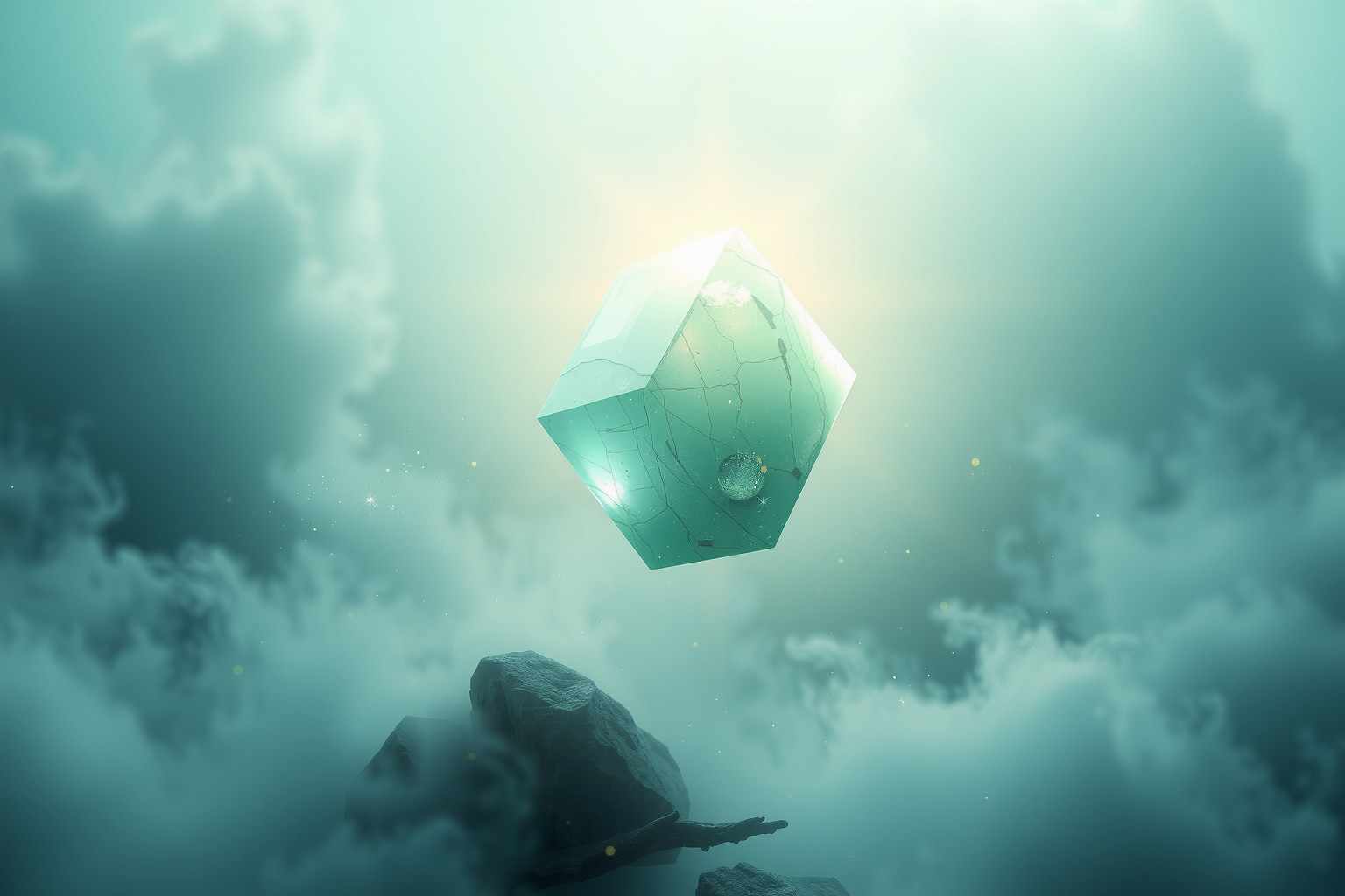 Sognare un crisoprasio gigante simboleggia crescita personale e protezione.