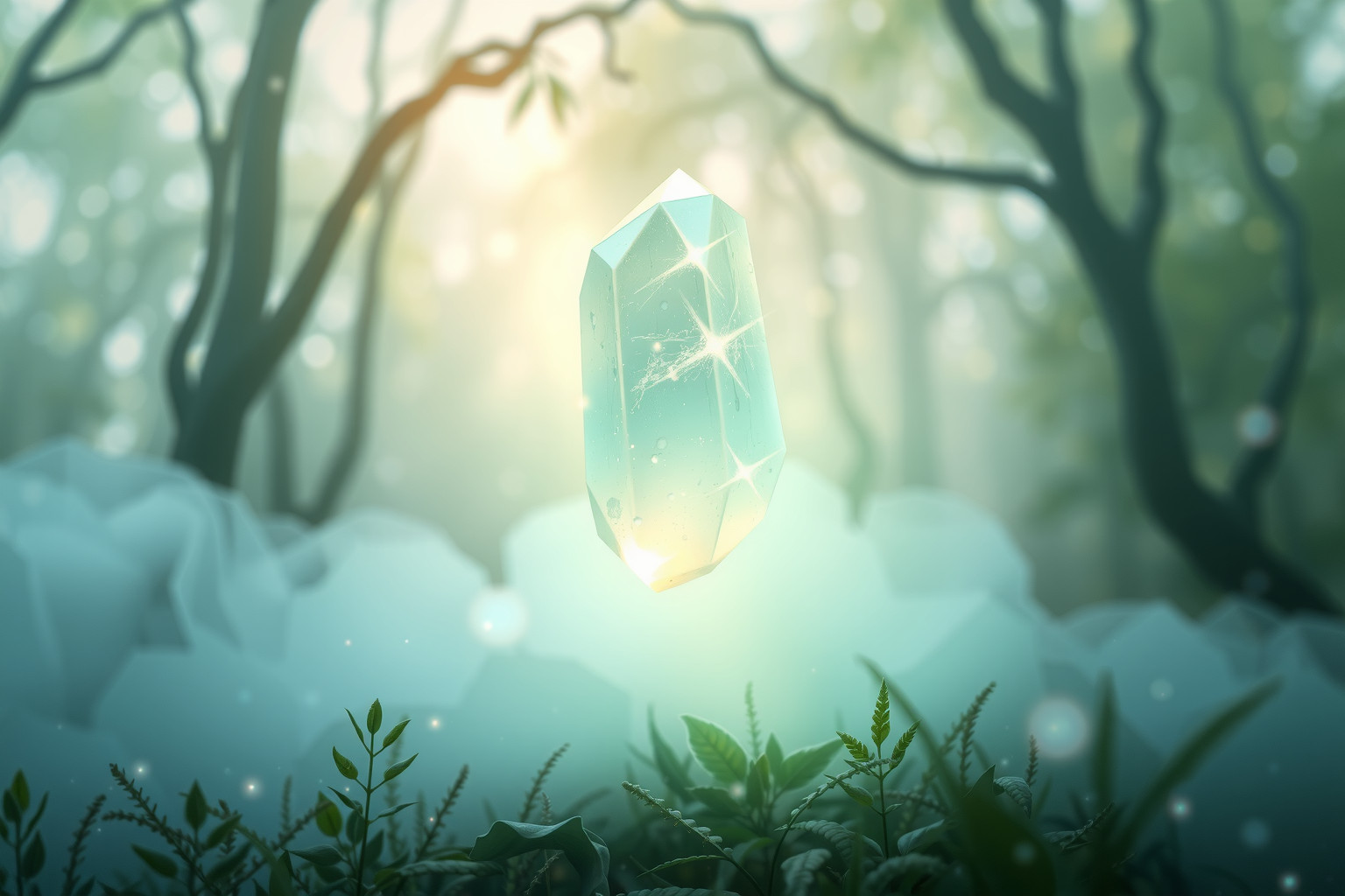 Sognare un crisoprasio in natura simboleggia armonia e guarigione.