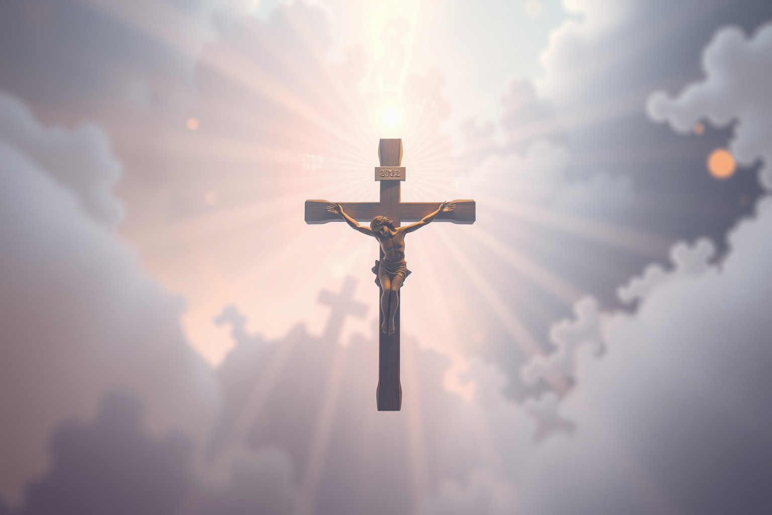 Sognare un crocefisso luminoso simboleggia guida spirituale e speranza.