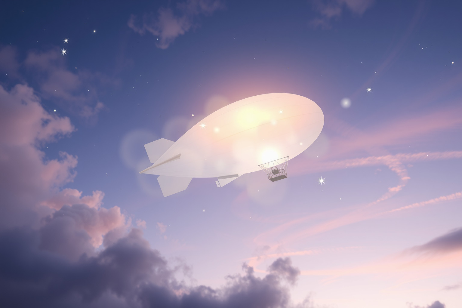 Sognare un dirigibile che cade simboleggia paura di fallimenti imminenti.