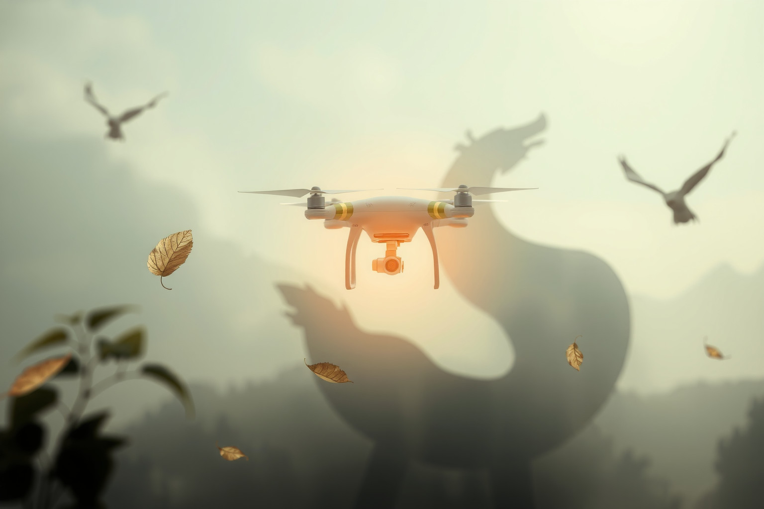 Sognare droni con animali simboleggia connessione istintiva e natura.