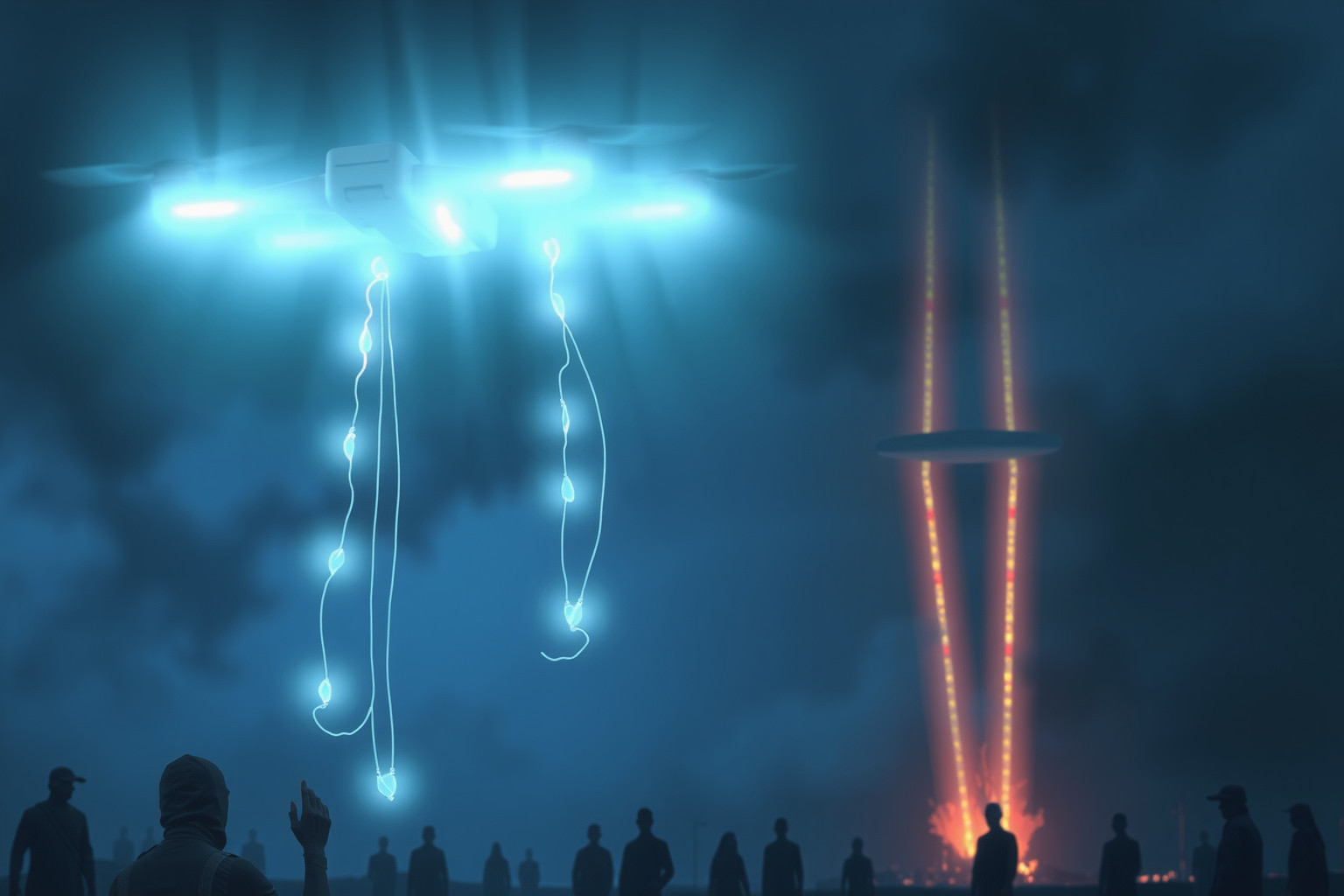 Sognare un drone militare simbolizza conflitto e controllo autoritario oppressivo.