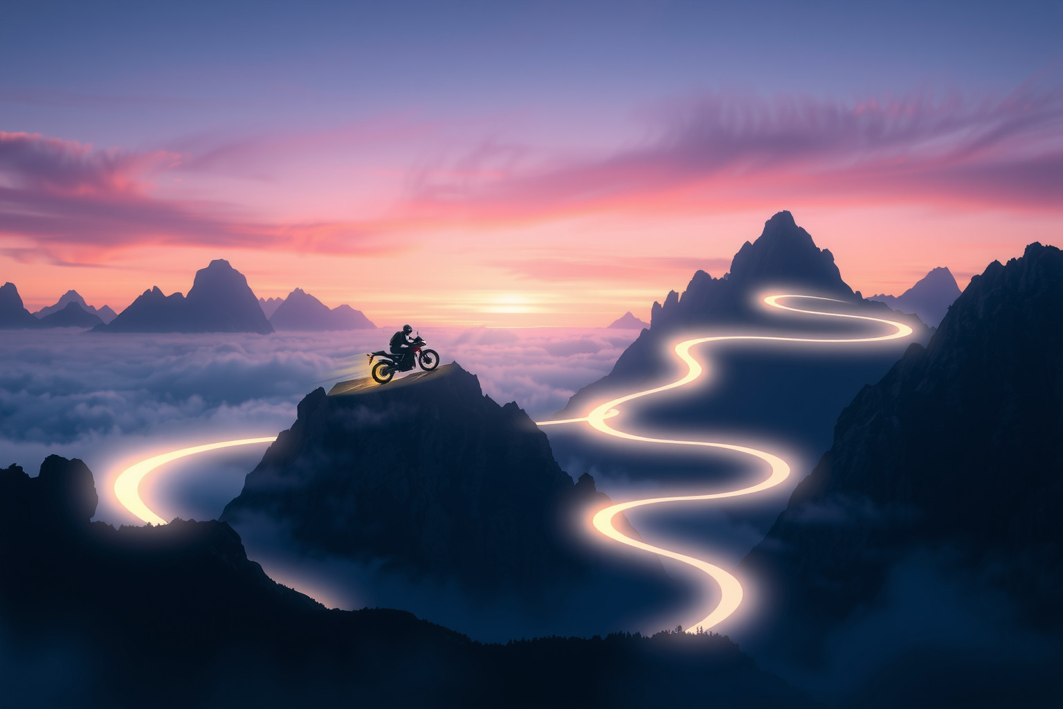 Sognare una Ducati in montagna simboleggia avventura e coraggio.