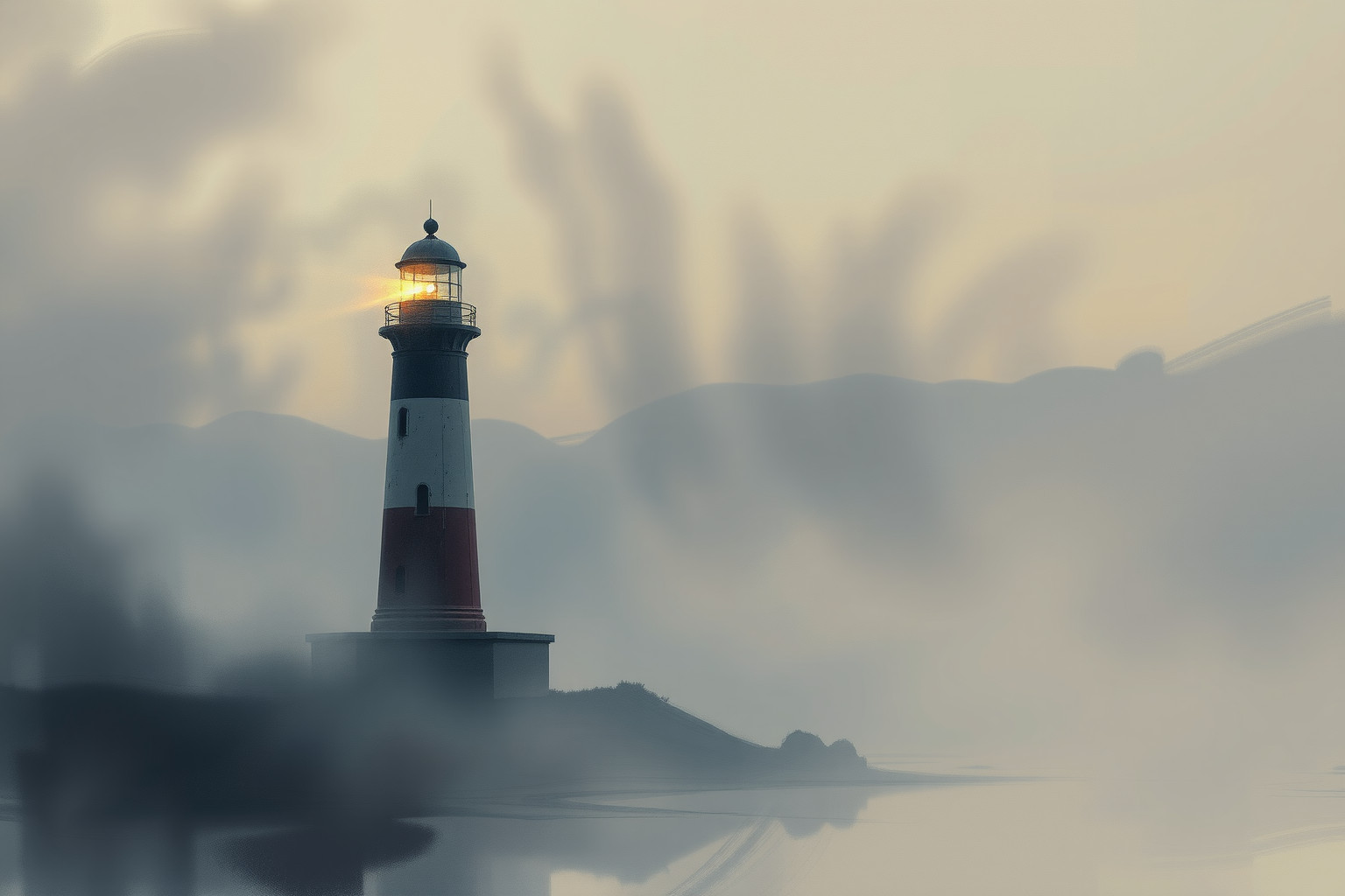 Sognare un faro abbandonato simboleggia solitudine e perdita di guida.