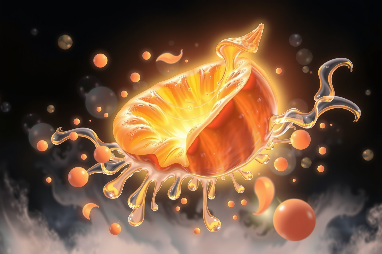 Sognare frutti che scoppiano simboleggia abbondanza o eccesso imminente.