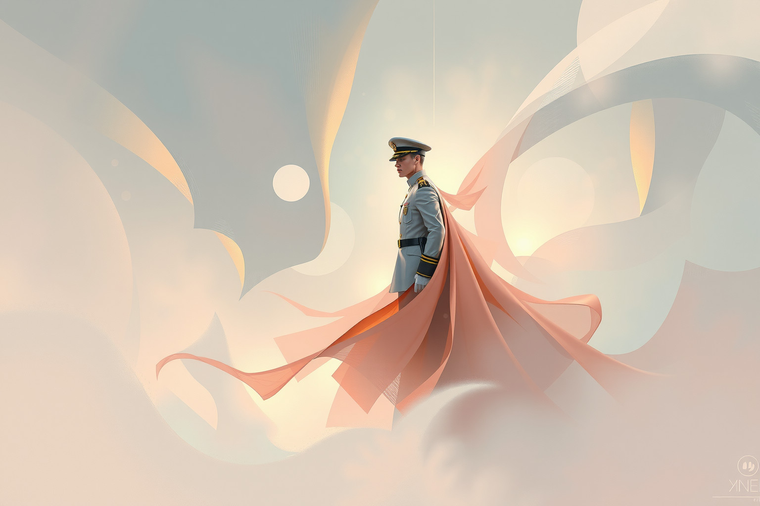 Sognare un gendarme in uniforme simboleggia autorità e controllo.