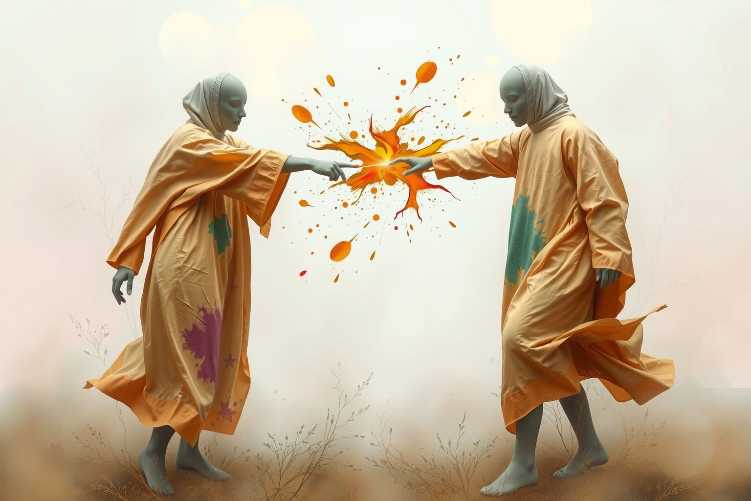 Sognare imbianchino litiga: conflitti interiori da risolvere presto.