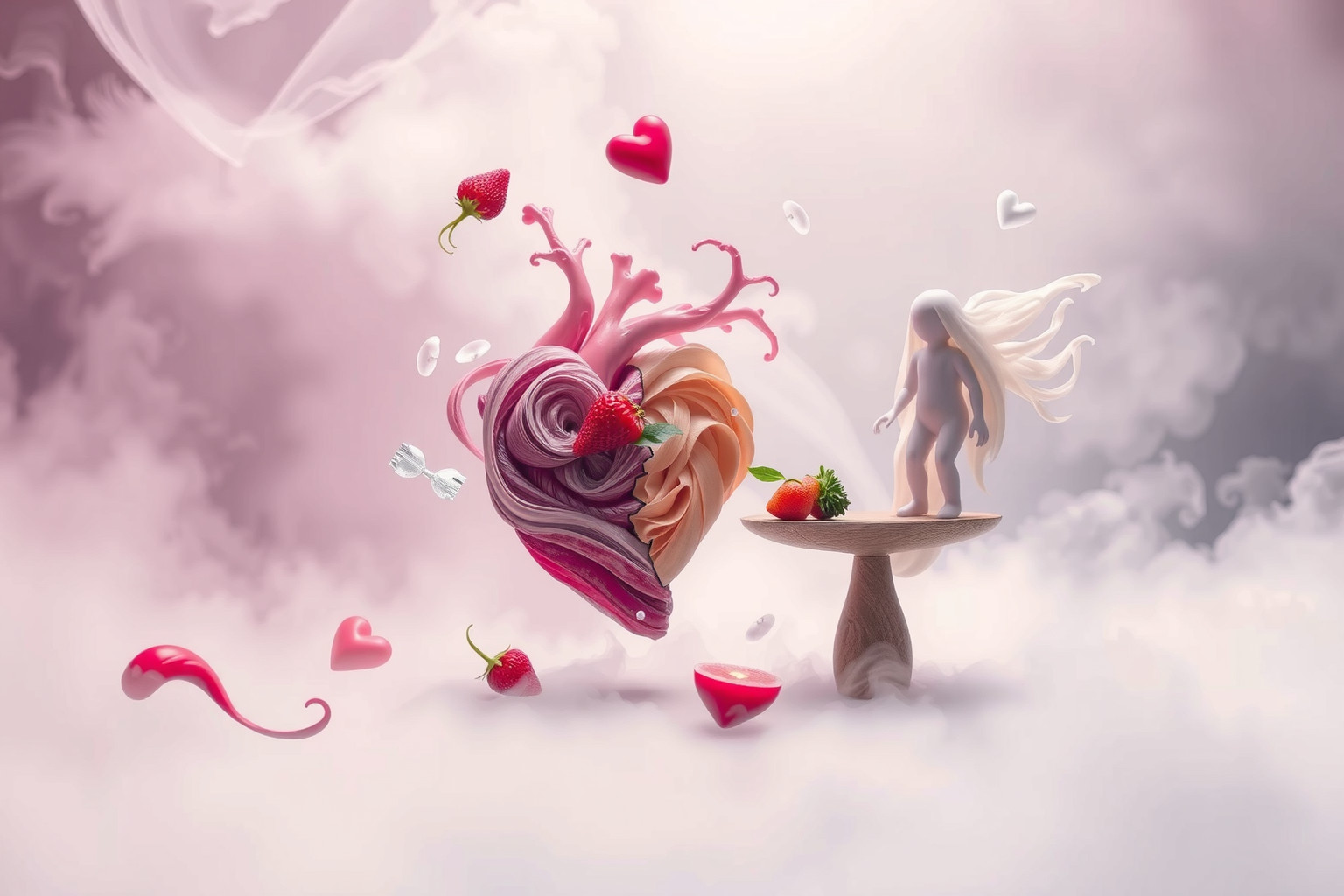 Sognare infarto durante i pasti riflette eccessi e squilibri vitali.