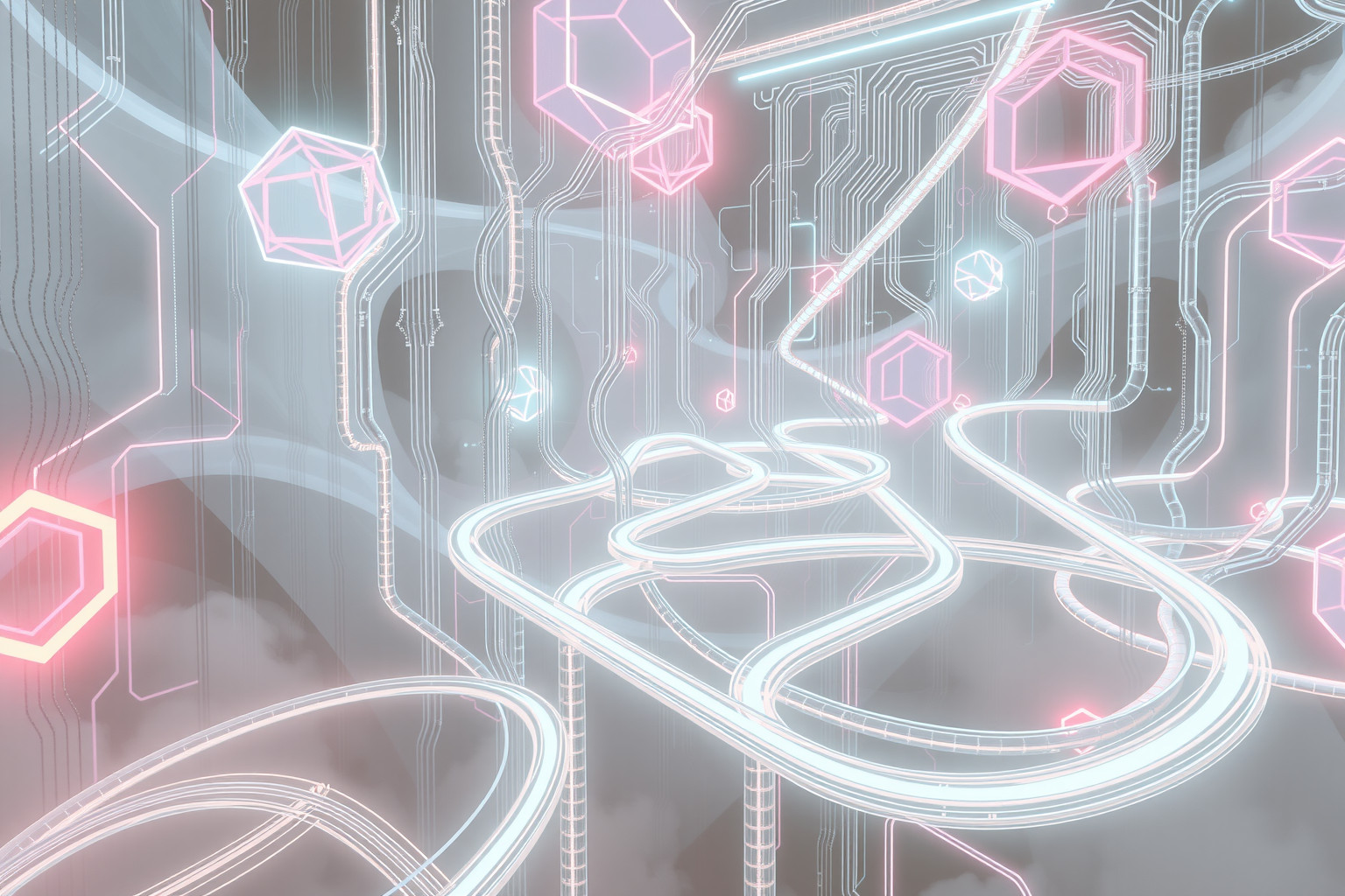 Sognare un labirinto futuristico simboleggia complessità e innovazione mentale.