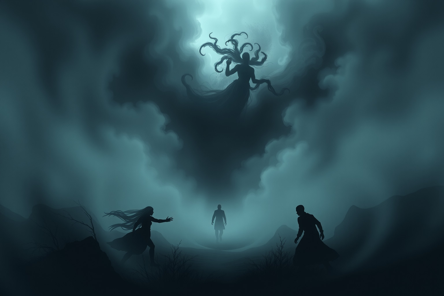 Sognare un matto che insegue riflette ansia e minacce interiori.