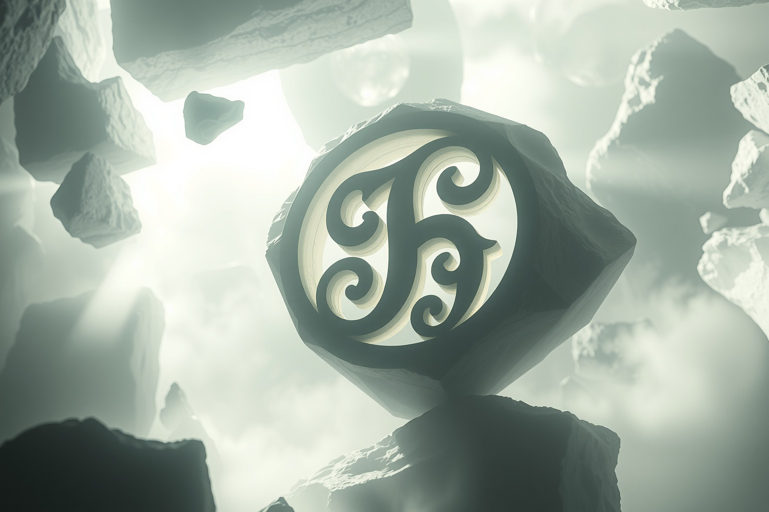 Sognare un monogramma in pietra simboleggia forza e eternità.