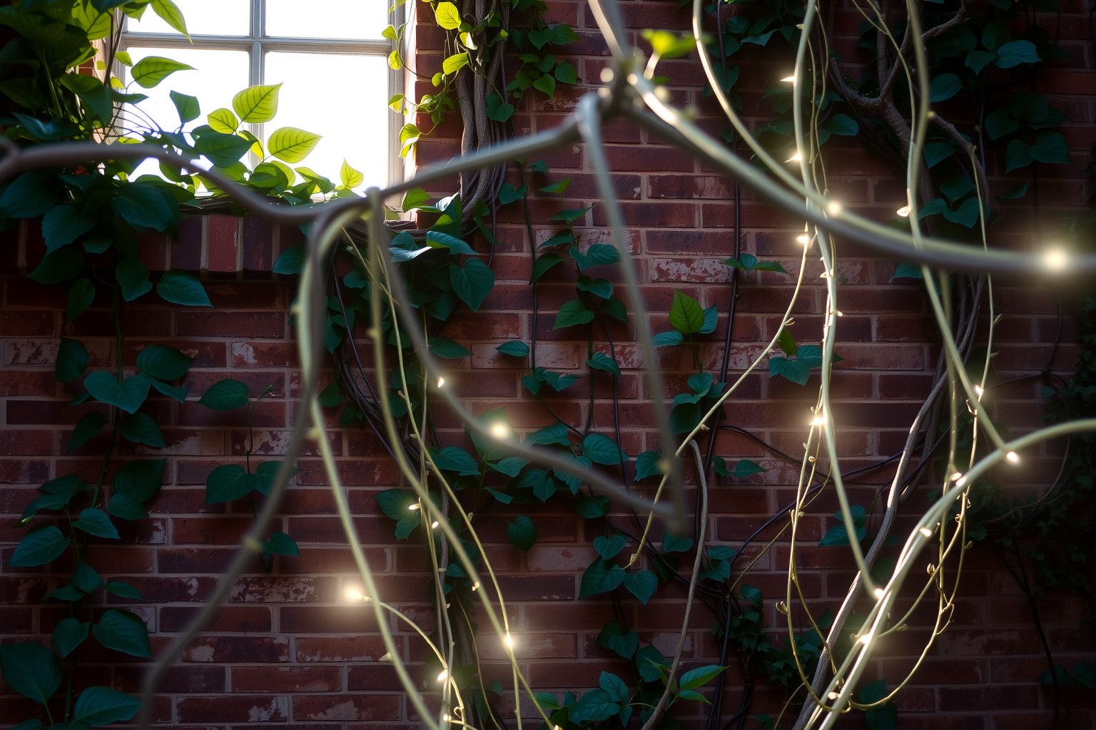 Sognare muri con edera simboleggia crescita e connessione profonda.