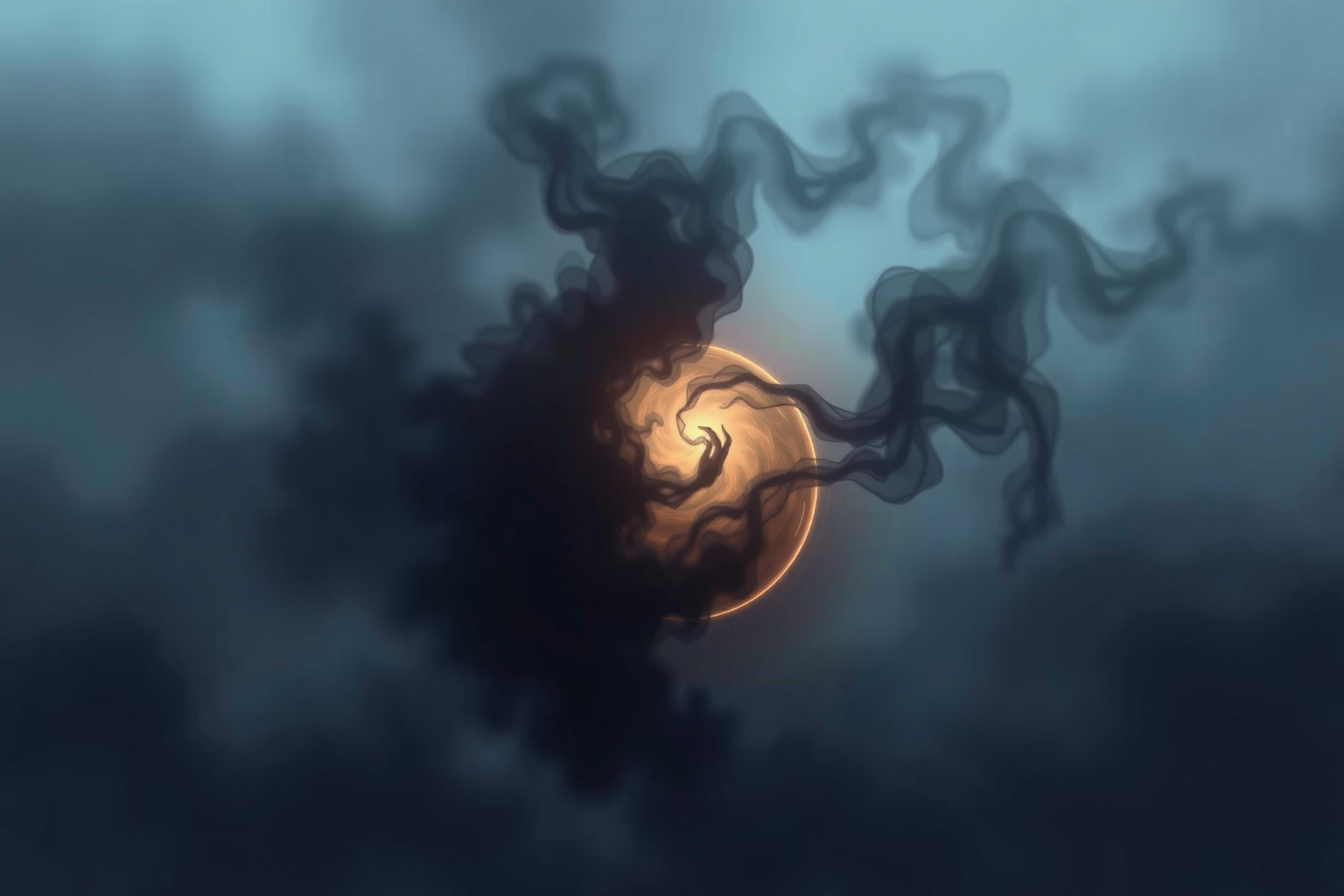 Sognare un ombelico scuro rivela paure represse profonde.