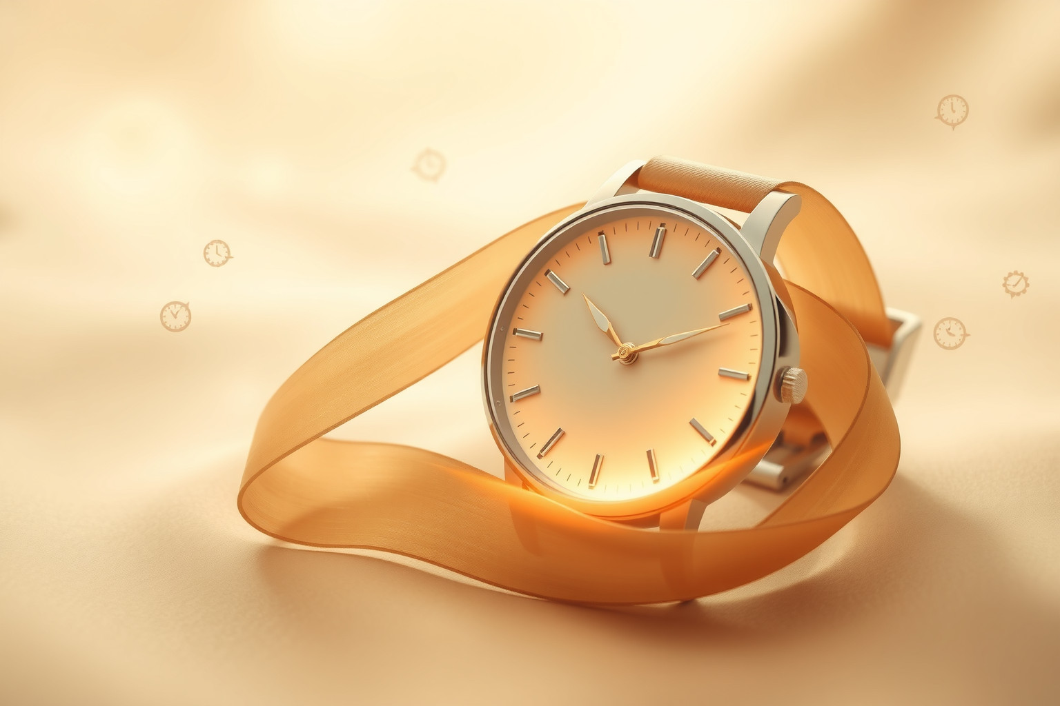Sognare un orologio beige simboleggia il tempo e l'equilibrio.