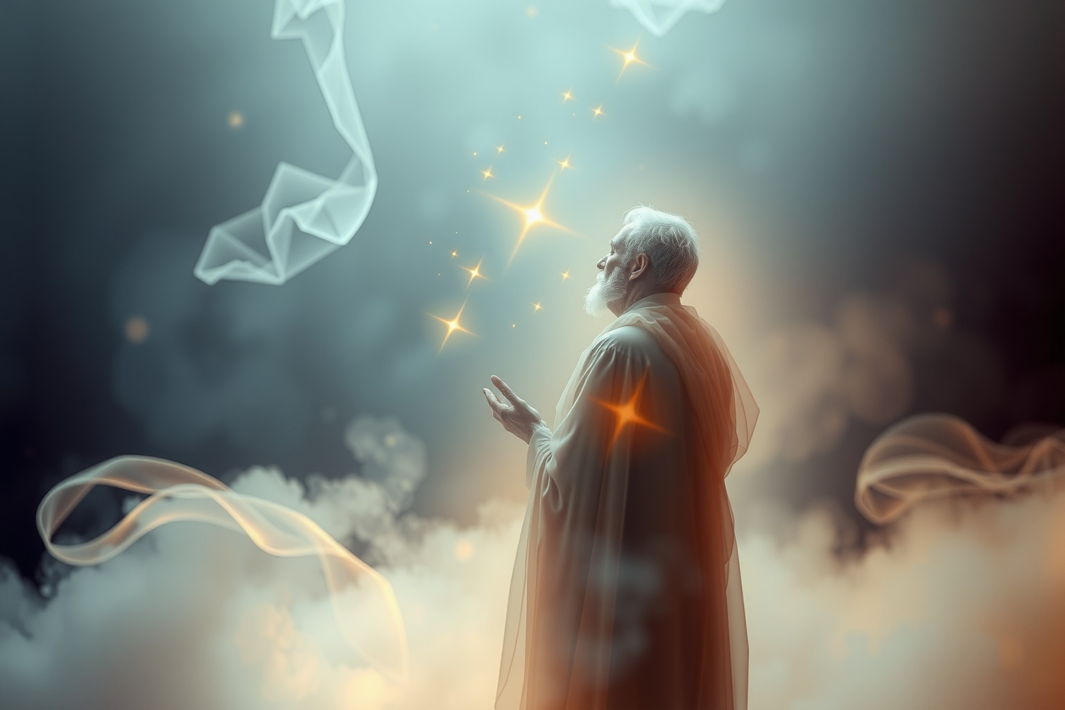 Sognare un padre confessore che piange simboleggia dolore nascosto e perdono.