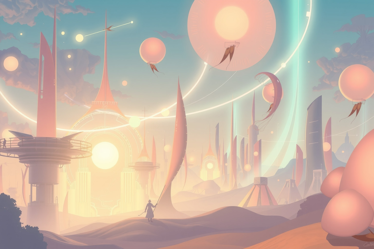 Sognare un paese futuristico simboleggia innovazione e nuove possibilità.