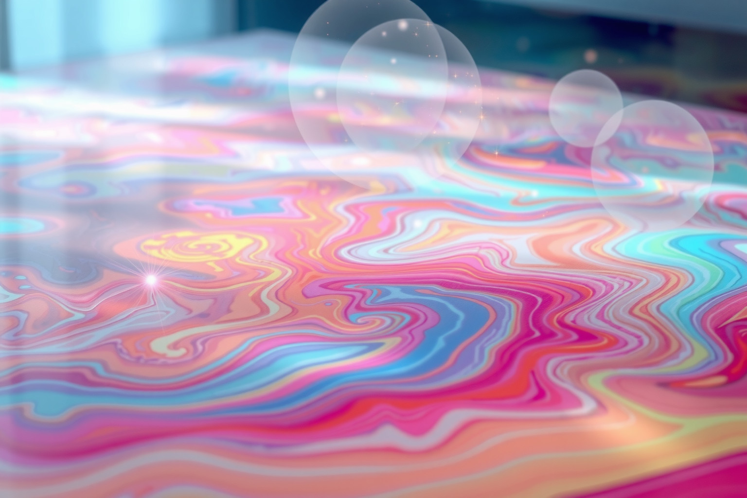 Un pavimento colorato nei sogni simboleggia energia e fantasia.