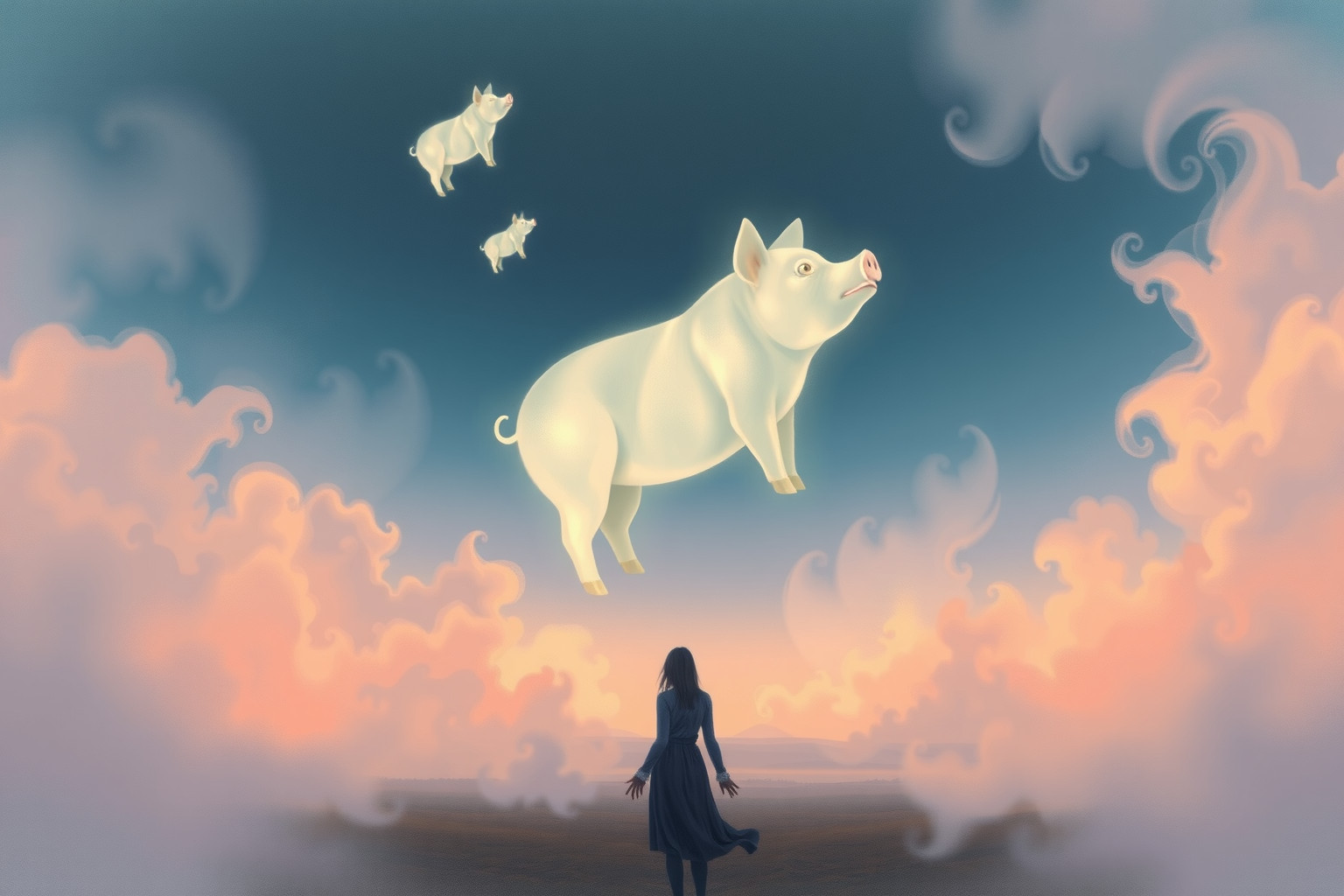 Sognare un porcaro che perde maiali simboleggia perdita di controllo.