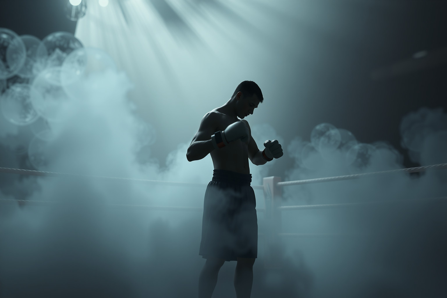 Sognare un pugile egoista riflette conflitti interiori e orgoglio personale.