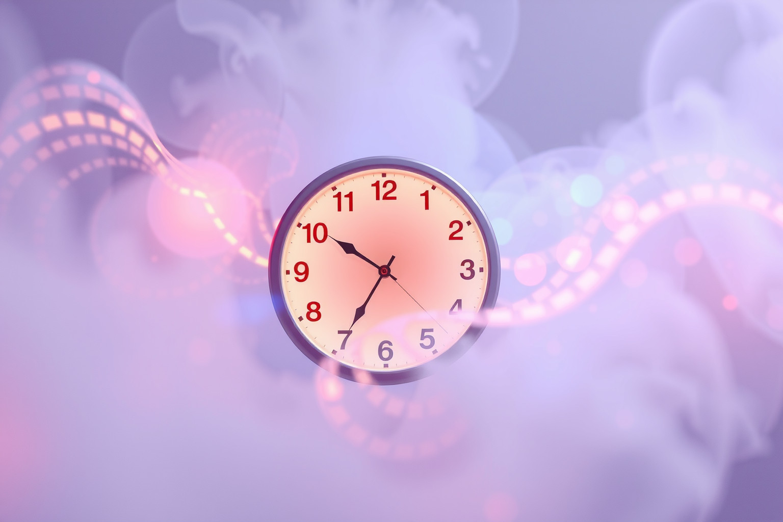 Sognare quadrante che suona strani segnala ansia temporale nascosta.