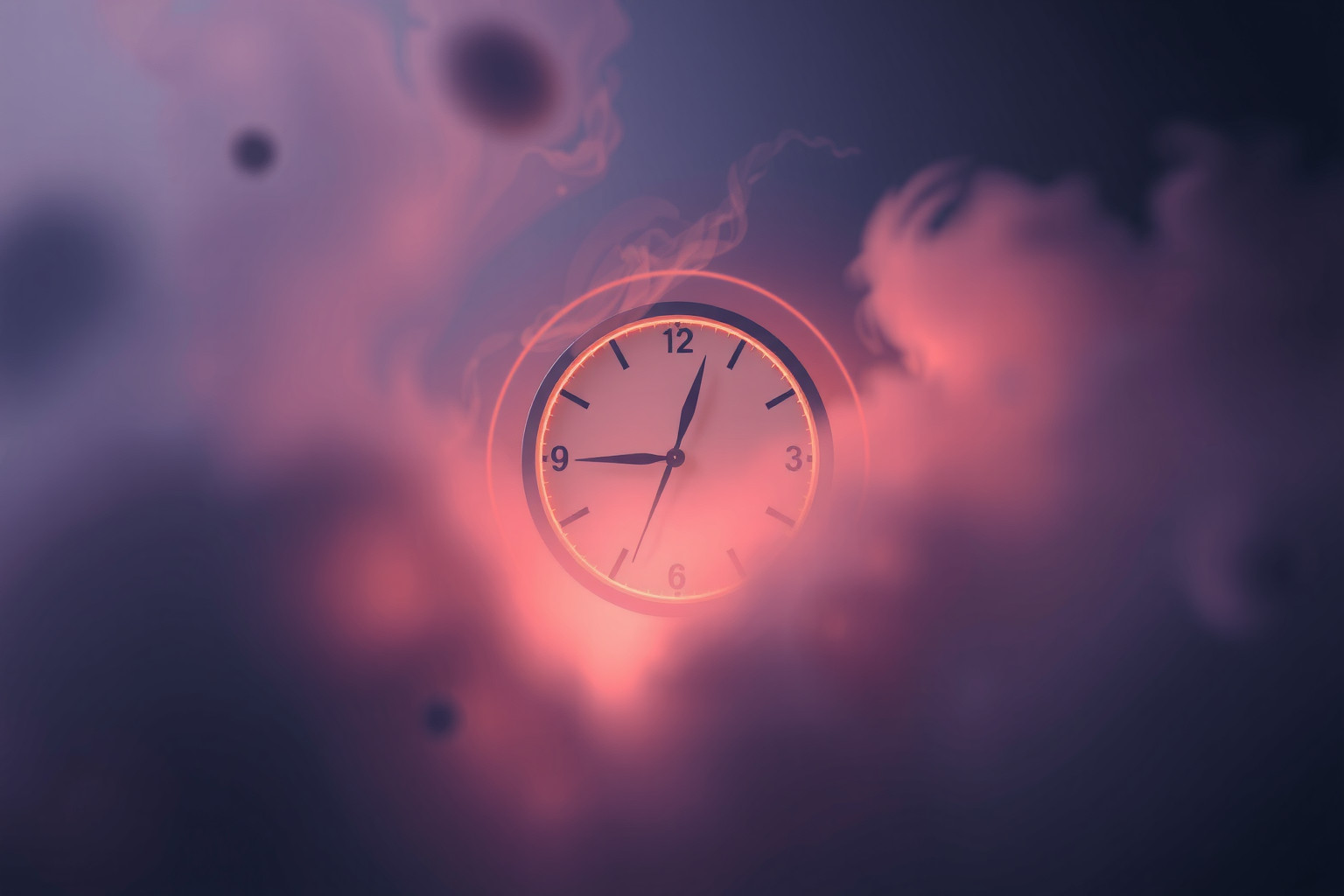 Sognare quadrante che scompare simboleggia perdita di controllo temporale.