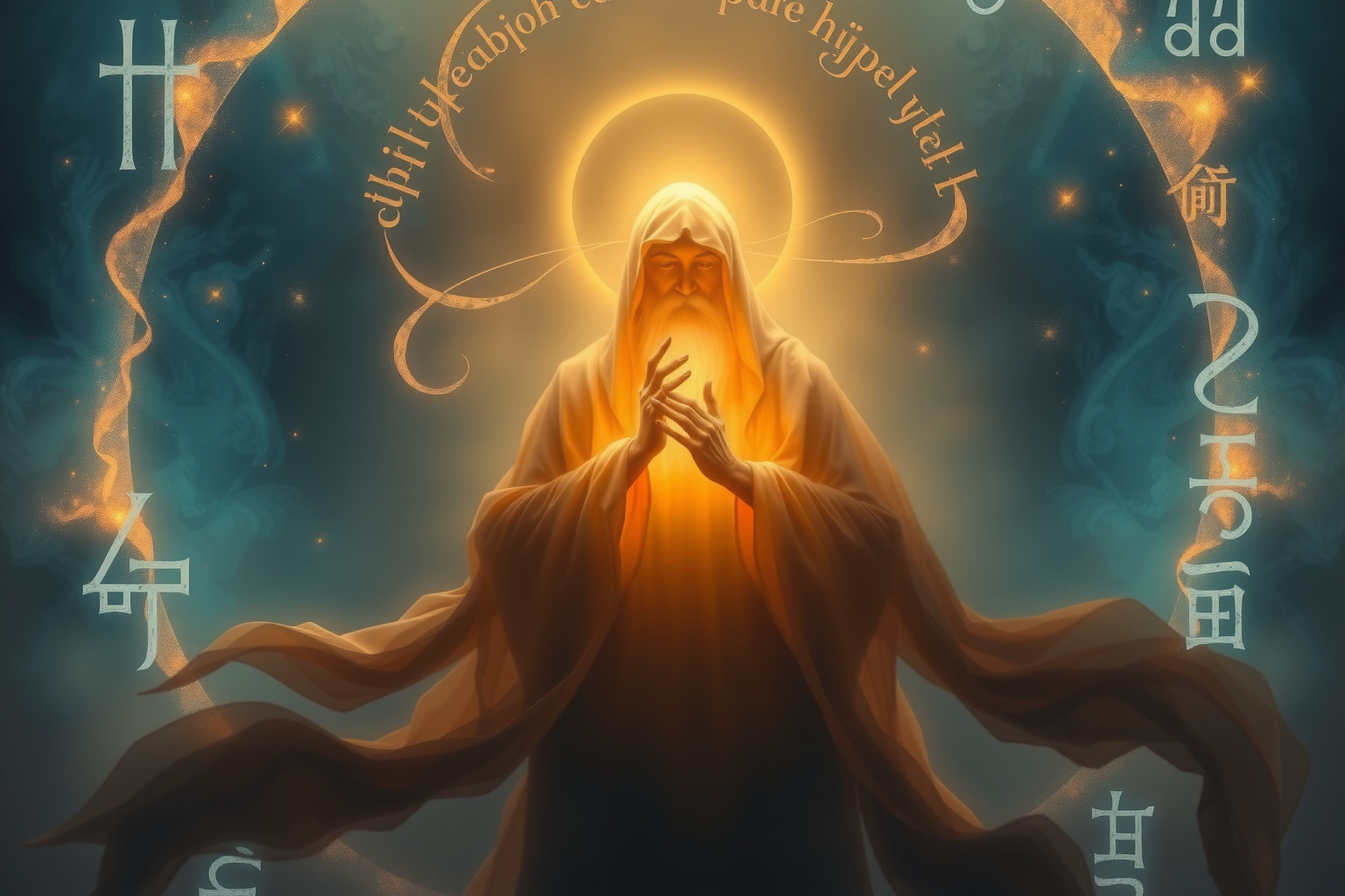 Sognare un rabbino simboleggia guida spirituale e profonda saggezza.