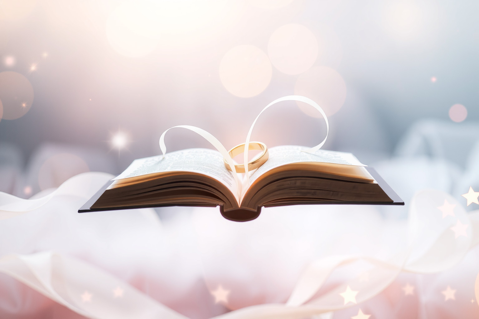 Sognare un registro nuziale simboleggia nuovi inizi e impegni duraturi.