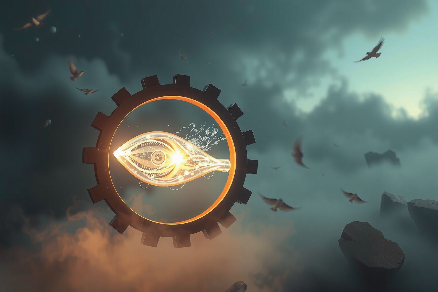 Sognare rulli dentati simboleggia progresso e lavoro incessante.