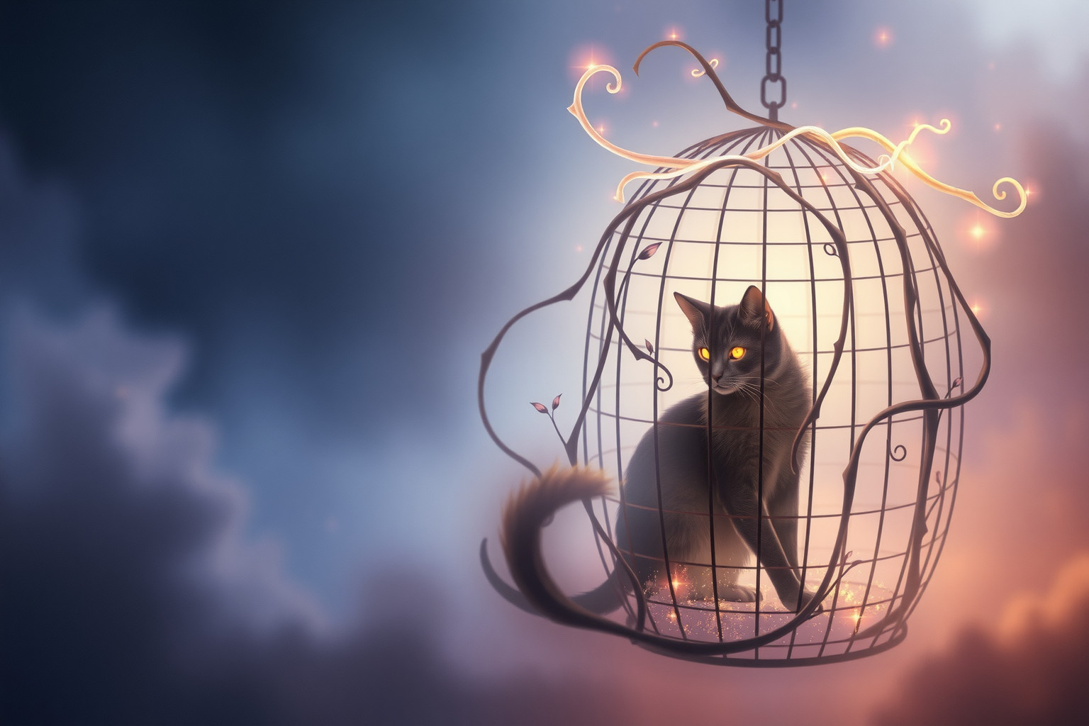 Sognare felini in serraglio simboleggia potenza e istinti repressi.