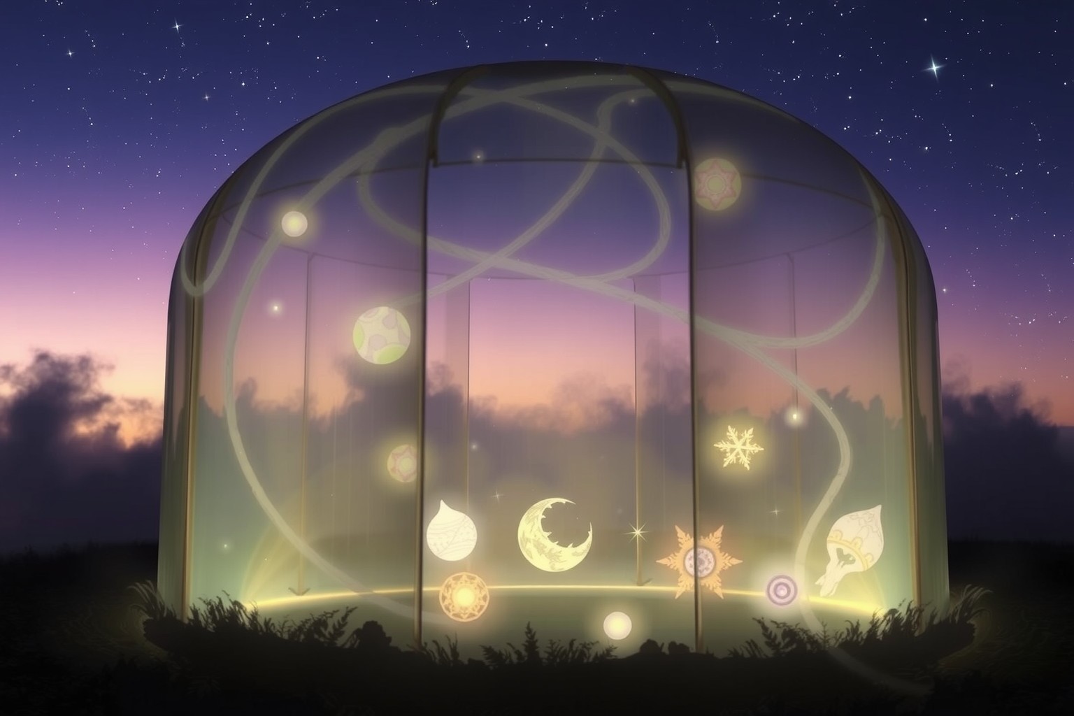 Sognare un serraglio magico rivela desideri nascosti e poteri interiori.