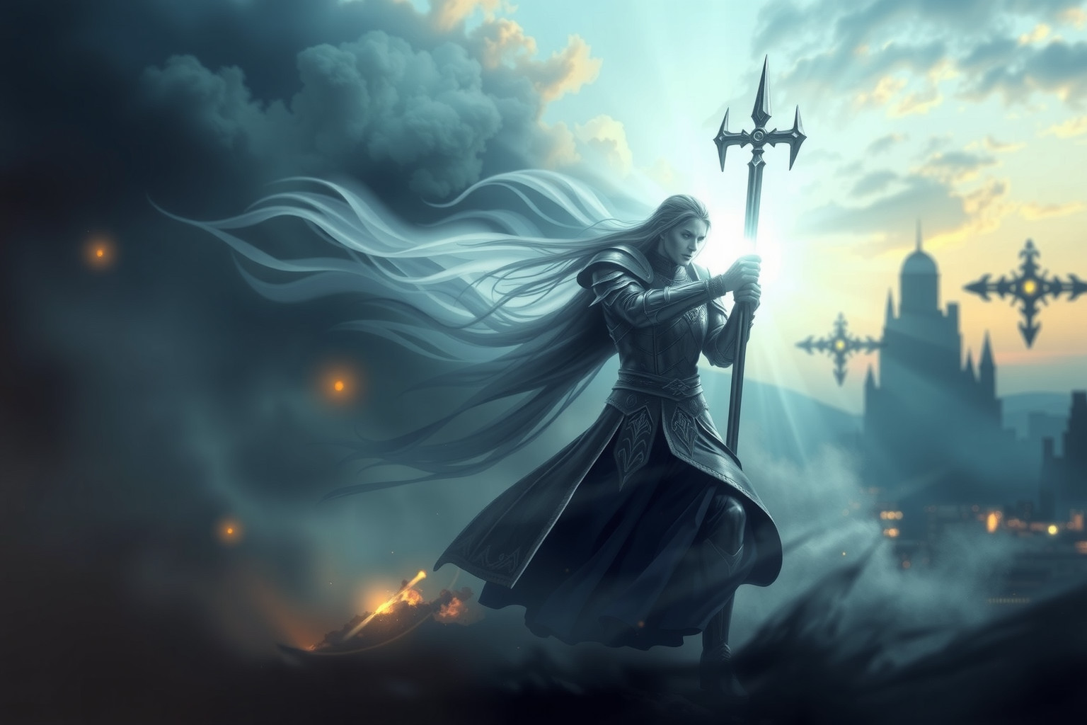 Sognare un signore che combatte simboleggia lotta interiore e coraggio.