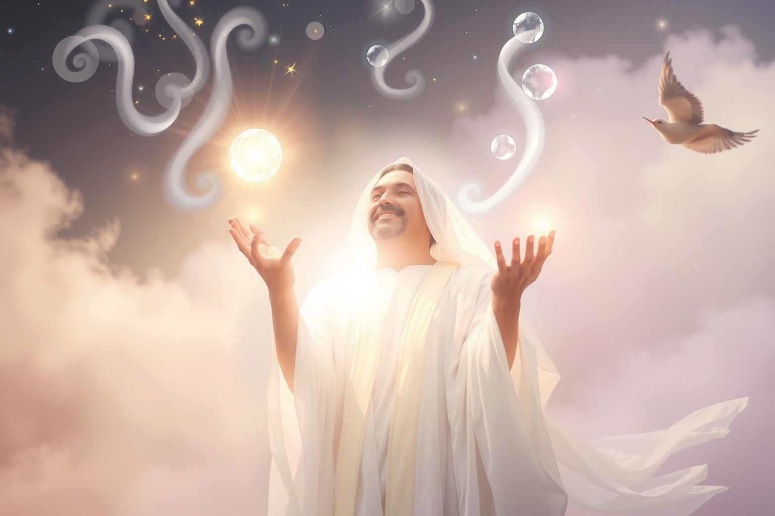 Sognare un signore che compie un miracolo simboleggia speranza e cambiamento.