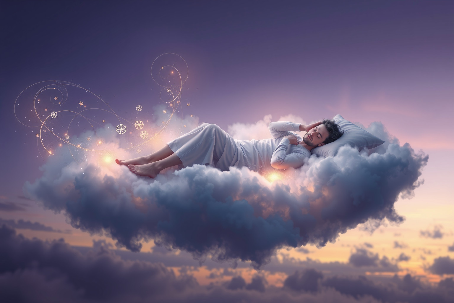 Sognare un signore che dorme simboleggia pause nella tua autorità.