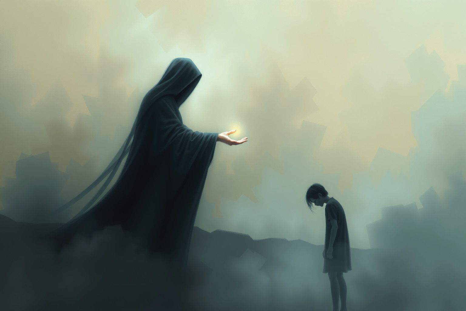 Sognare un signore che punisce riflette senso di colpa nascosto.