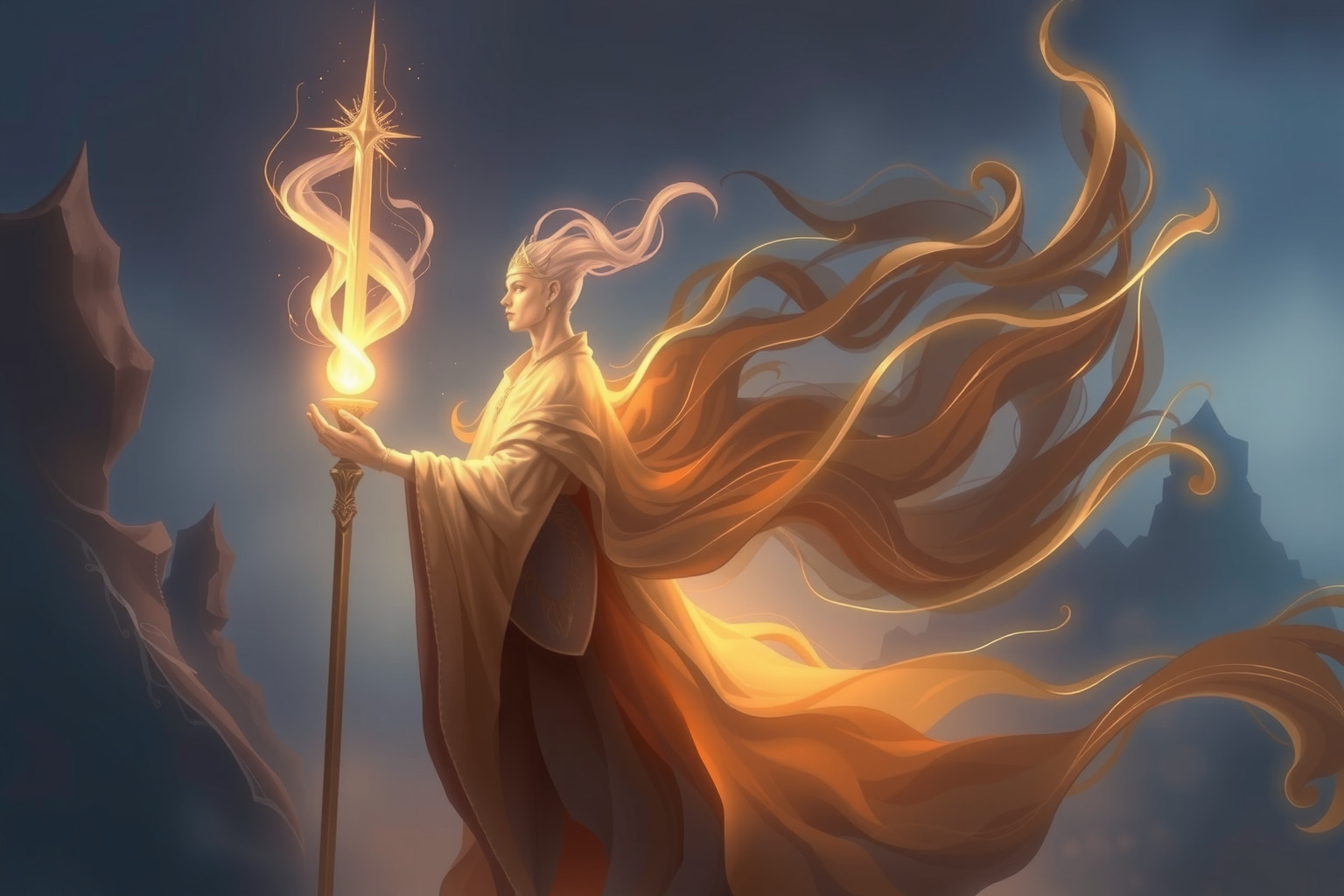 Sognare un signore che si trasforma simboleggia cambiamenti interiori profondi.