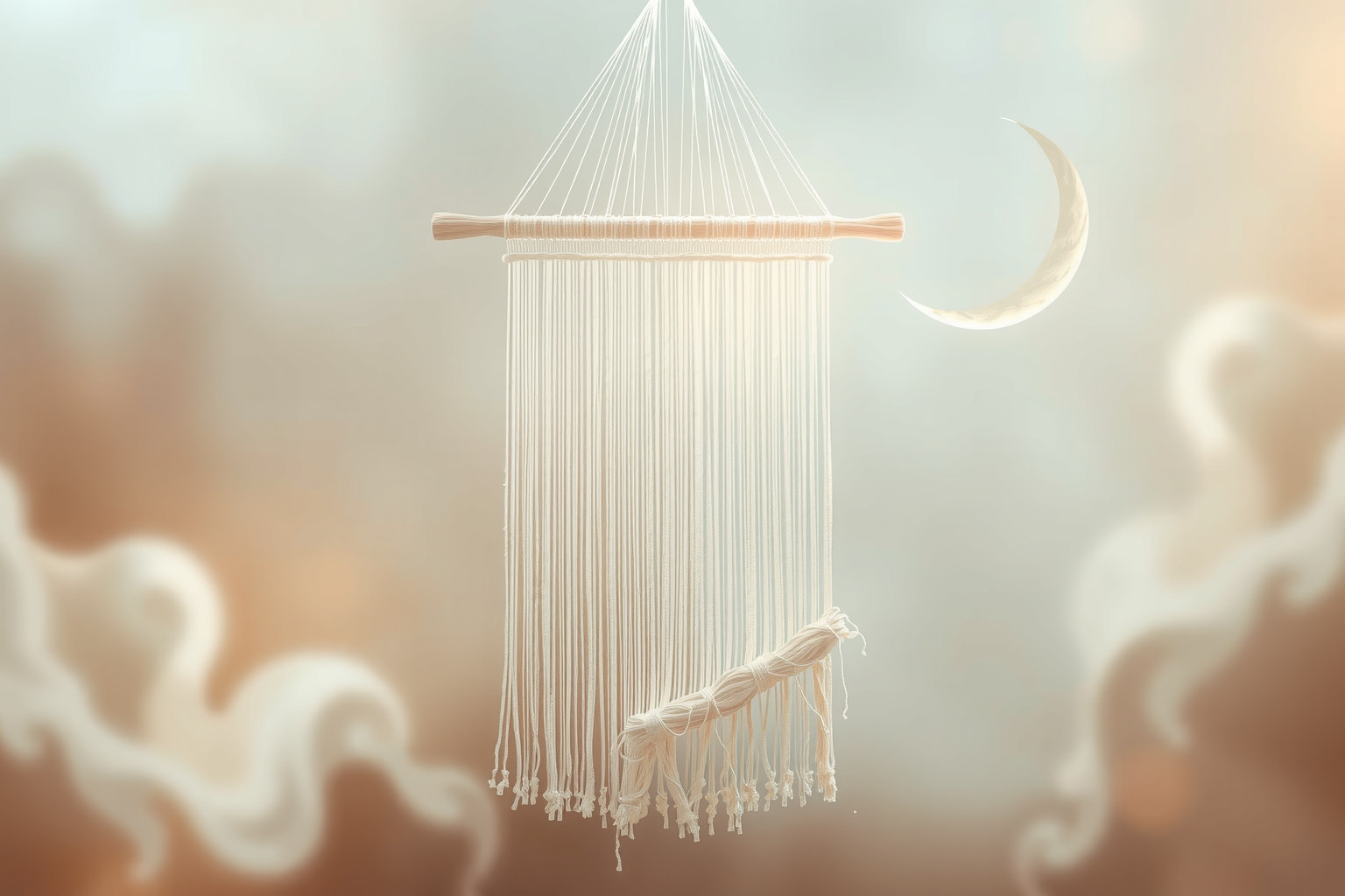 Sognare fili bianchi segnala purezza e nuovi inizi creativi.