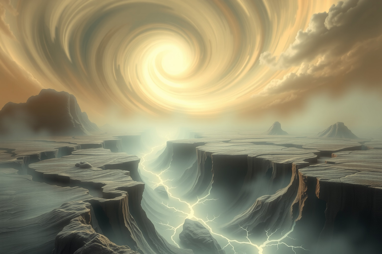 Sognare un terremoto imminente riflette ansia per cambiamenti improvvisi.