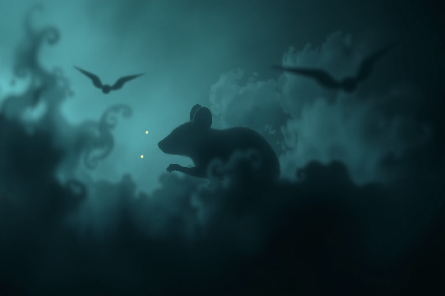 Sognare topolino oscuro riflette ansia nascosta e insicurezza interiore.