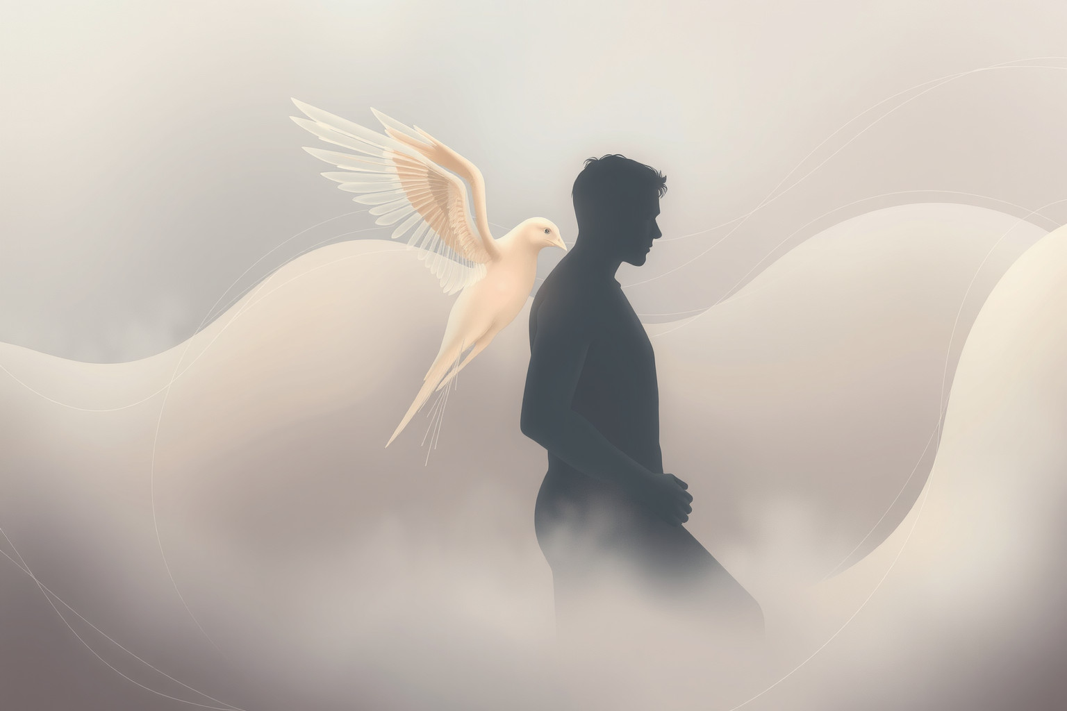 Sognare un uccello che ti segue simboleggia protezione e guida spirituale.