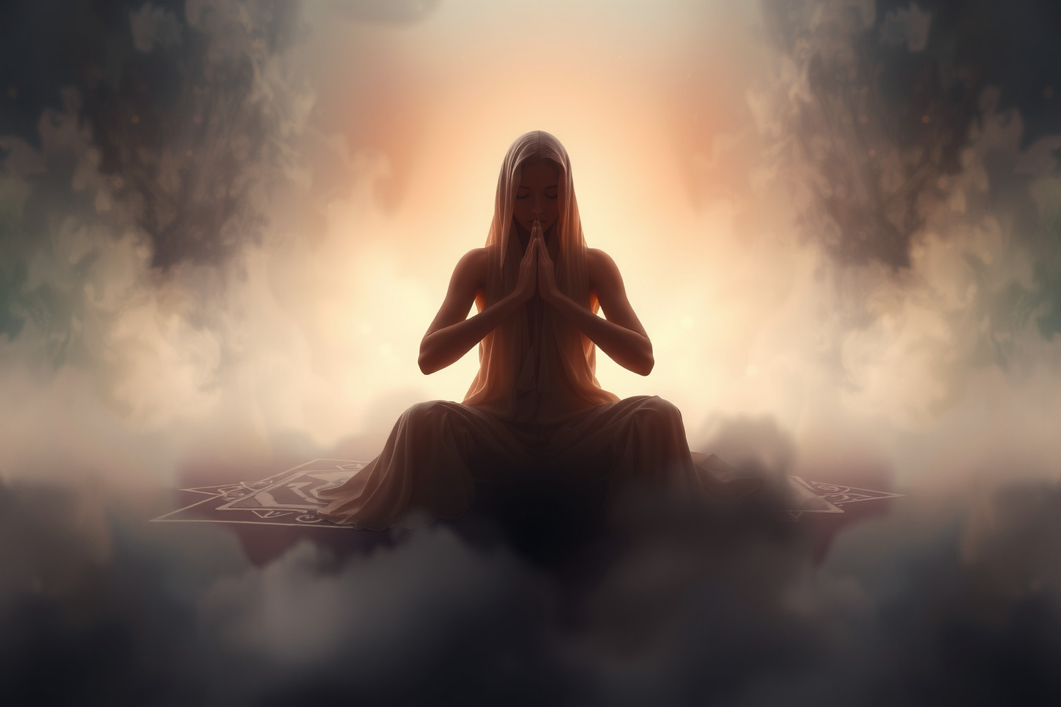 Sognare un veggente muto indica intuizioni nascoste non espresse.