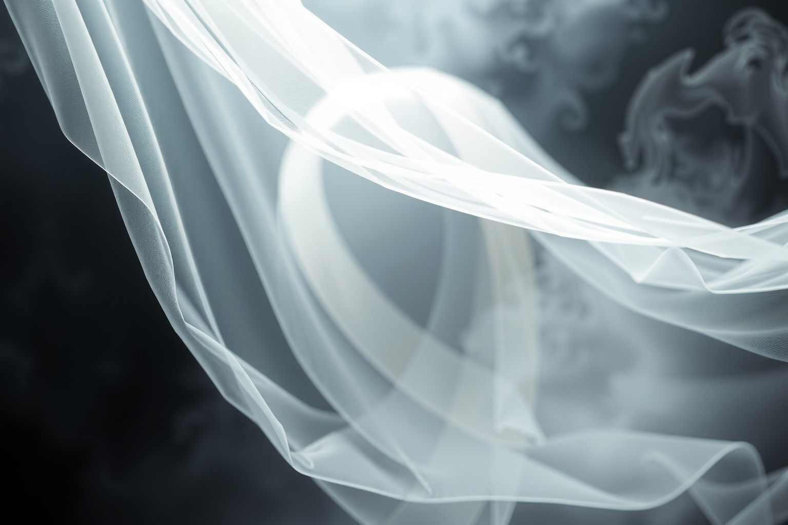 Sognare un velo nasconde verità nascoste da rivelare presto.