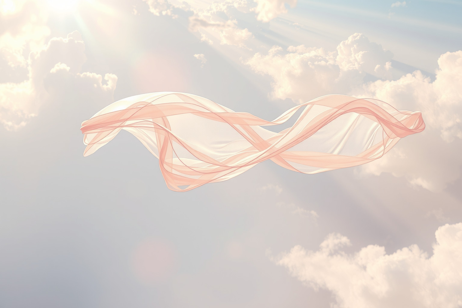 Sognare un velo leggero simboleggia libertà e nuova leggerezza interiore.