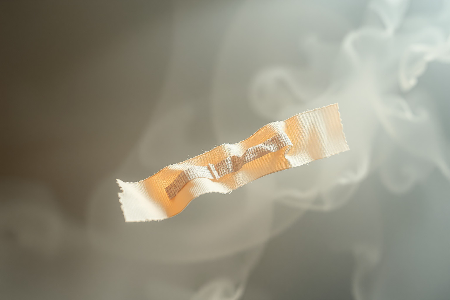 Sognare una benda logora indica ferite emotive non ancora guarite.